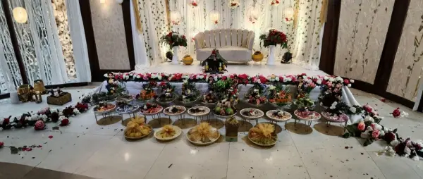 Fresh flower wedding decoration in Chennai