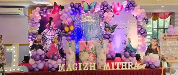 Seervarisai Plates Decoration for Engagement in Chennai