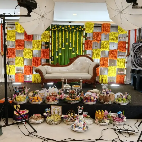 Traditional Seervarisai Decoration in Chennai