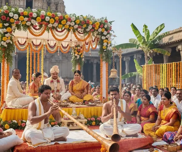 Premium wedding decoration setup in chennai